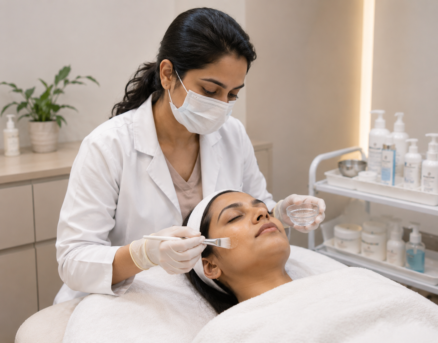 Medi-facial treatment