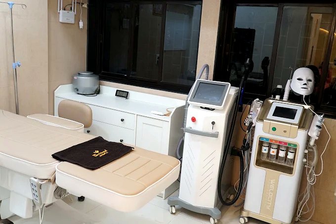Laser Treatment Room at Bare & Beyond Aesthetics